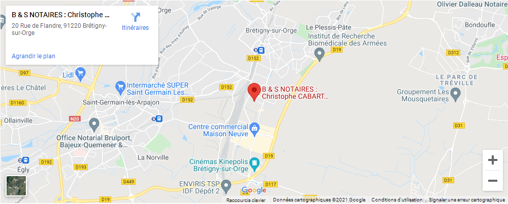agrandir le plan via google maps