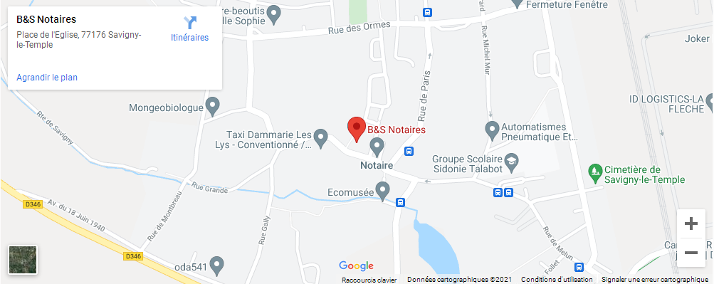 agrandir le plan via google maps